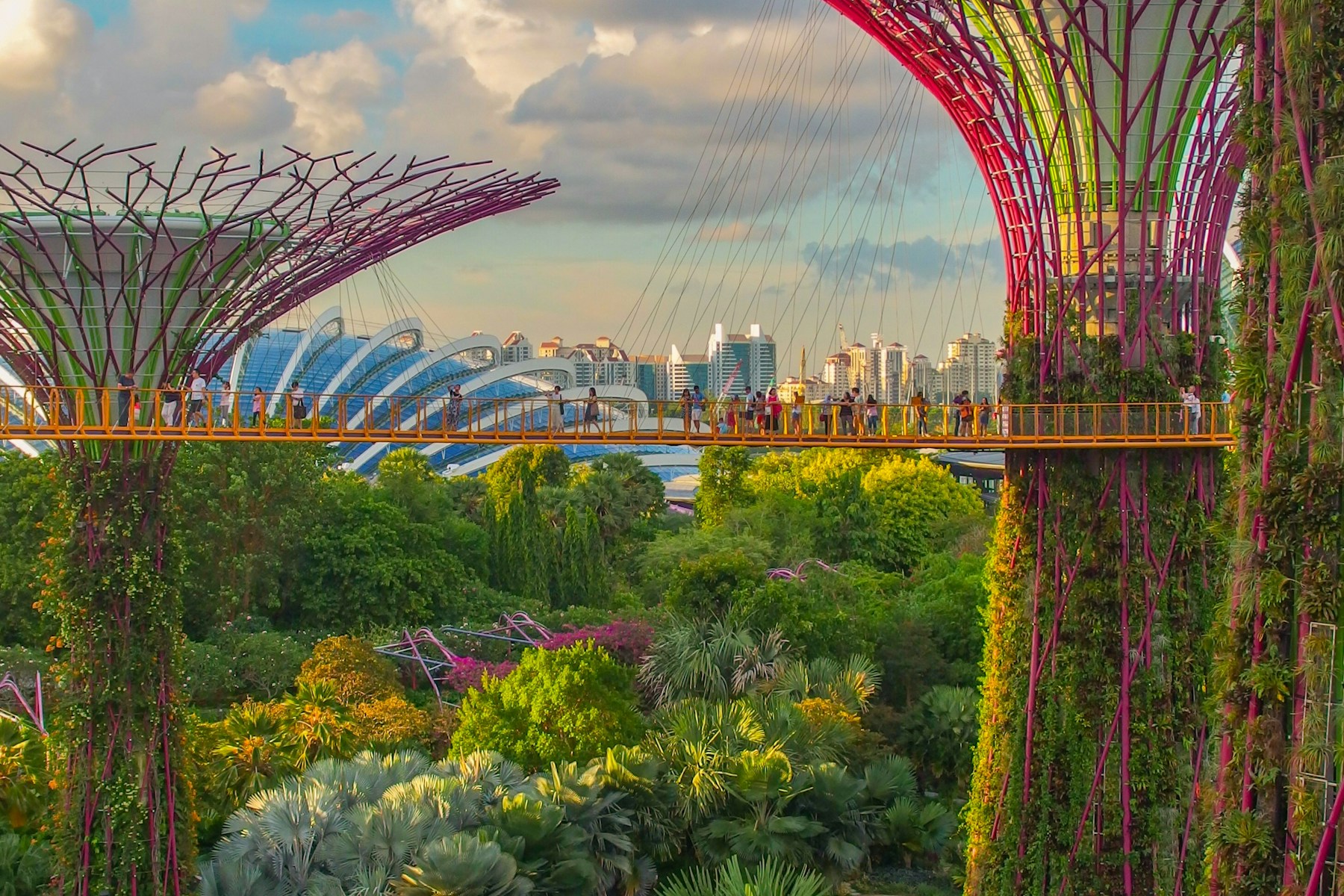 Singapore waterfront skyline, a natural gateway to Australasia